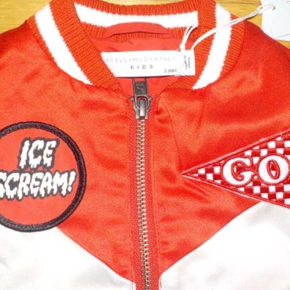 Stella McCartney Girls Jacket Willow Bomber 2T - Picture 6 of 7